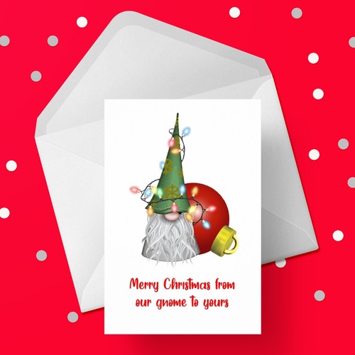 Neighbour funny christmas card - neighbour,