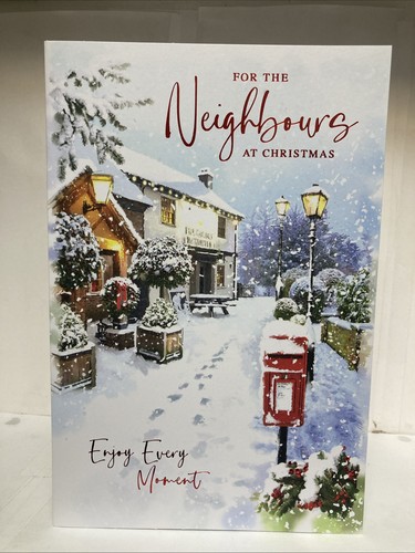 Neighbours christmas greeting - neighbours,