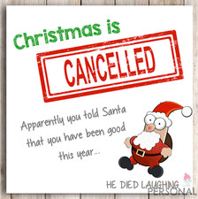 Funny Christmas Card Friend