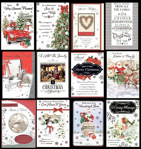 Christmas card friends - card,