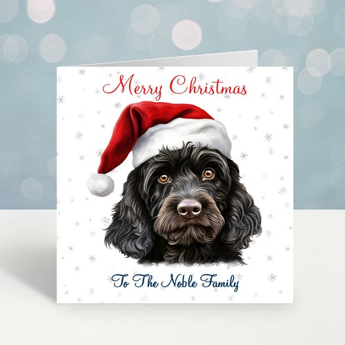 Personalised dog christmas - dog,