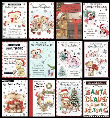 Christmas card friends - card,