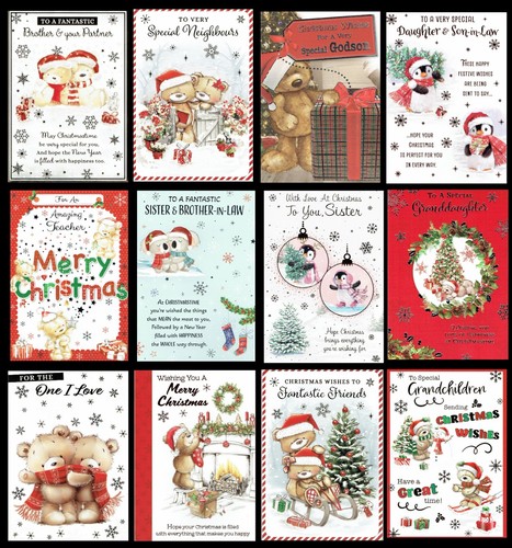 Christmas card friends - card,
