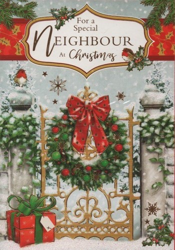 Neighbours christmas greeting - neighbours,