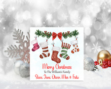 Christmas card Personalised