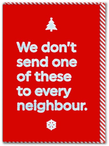 Funny christmas card every - funny,
