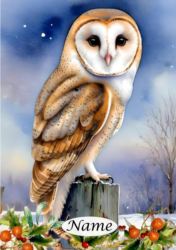 Personalised christmas card - personalised,