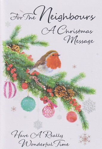 Neighbours christmas greeting - christmas,