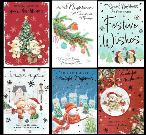 Neighbours christmas card - christmas,