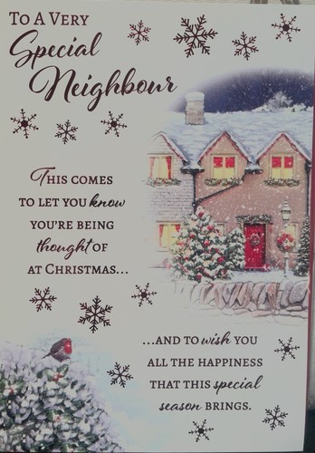 Neighbours christmas cards - christmas,