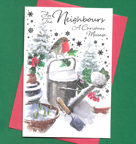 For the neighbours christmas - for,