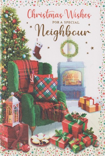 Neighbour christmas greeting - christmas,