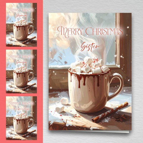 Cosy hot chocolate christmas - cosy,