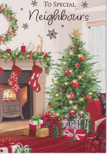 Neighbours christmas greeting - christmas,