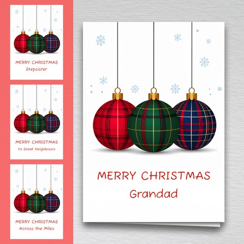 Scottish christmas card for - scottish,