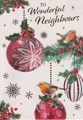 Neighbours christmas greeting - christmas,