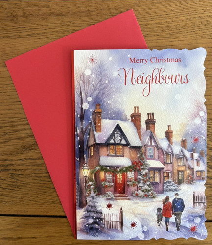 Christmas card merry - christmas,