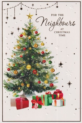 Neighbours christmas greeting - neighbours,