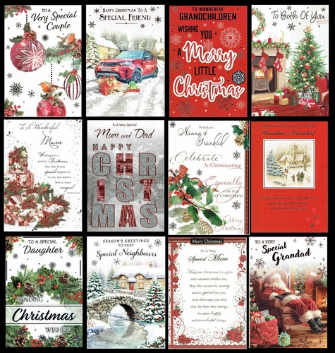Christmas card friends - card,
