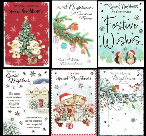 Neighbours christmas card - christmas,