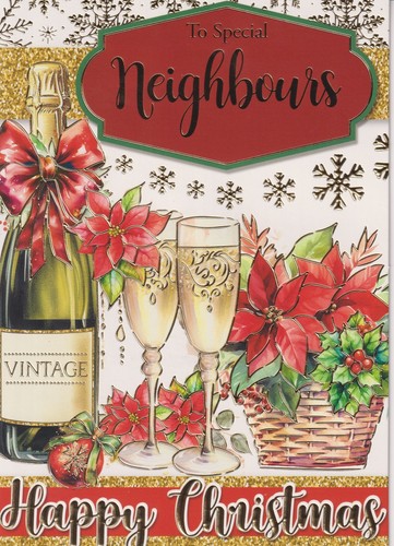 Neighbours christmas greeting - neighbours,