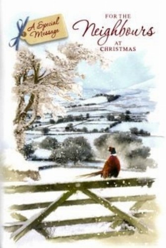 Neighbours christmas greeting - christmas,