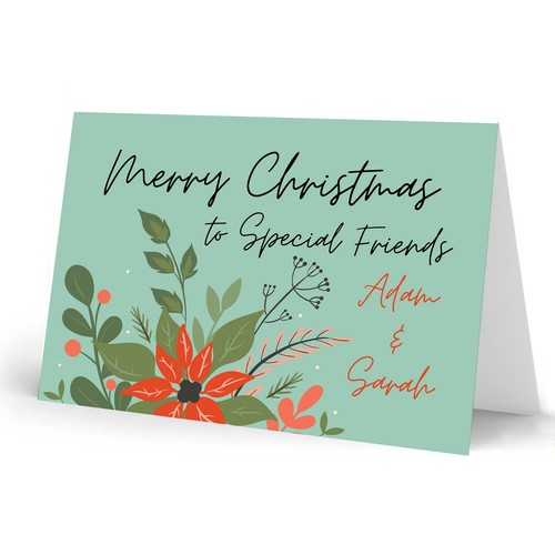 Personalised christmas card - personalised,