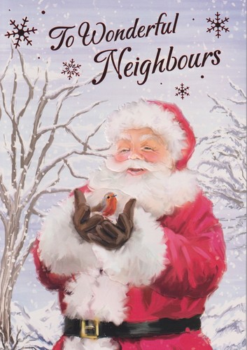 Neighbours christmas greeting - neighbours,