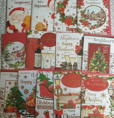 Christmas cards neighbours - neighbours, /