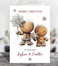 Personalised Cute Gingerbread