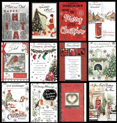 Christmas card friends - card,