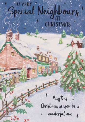 Neighbours christmas greeting - christmas,