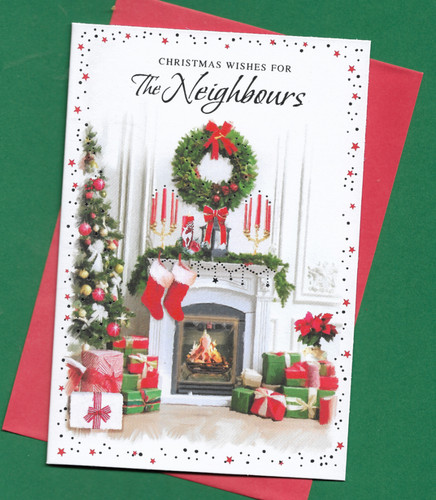 Neighbours christmas card cosy - christmas,