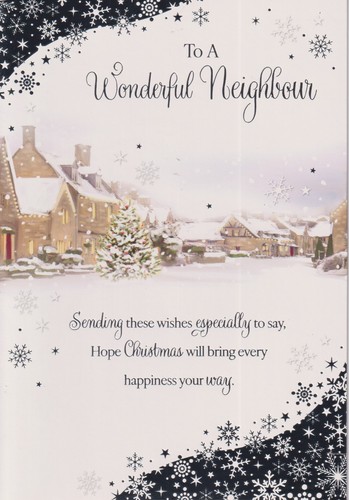 Neighbour christmas greeting - christmas,