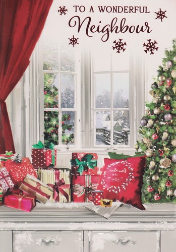 Neighbour christmas greeting - christmas,