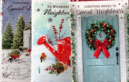 Neighbours christmas card - neighbours,