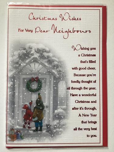 Neighbours christmas card - neighbours,