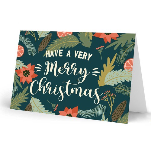 Christmas card for - christmas, neighbour