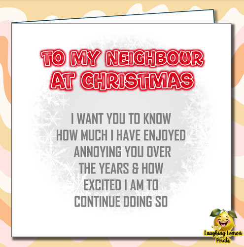 Funny neighbour - to,
