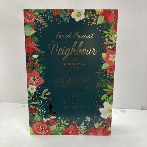 Neighbour christmas greeting - neighbour,