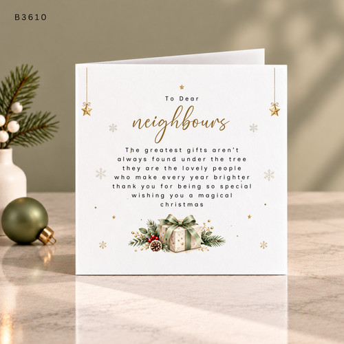 Personalised christmas card - personalised,