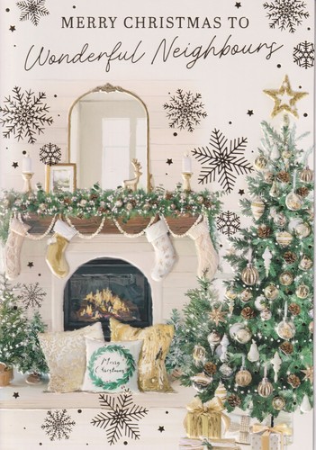 Neighbours christmas greeting - neighbours,