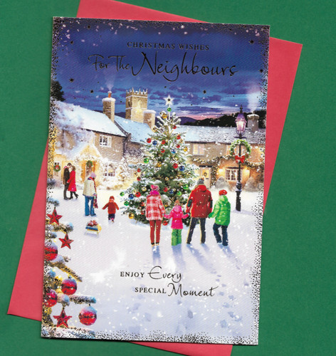 For the neighbours christmas - the,
