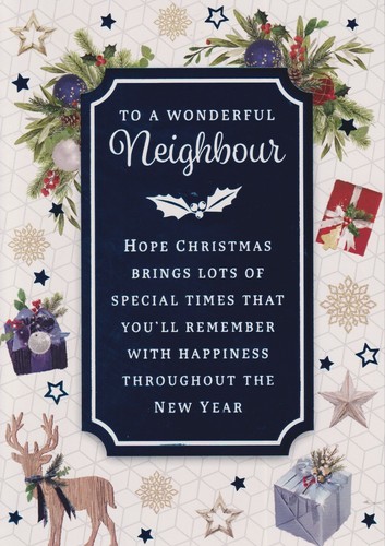 Wonderful neighbour christmas - neighbour,