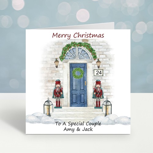Personalised christmas card - christmas,