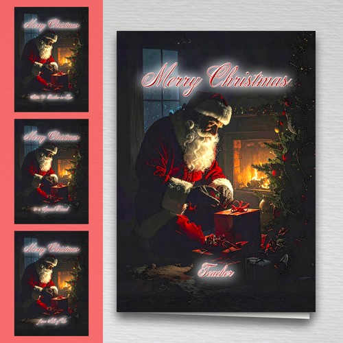 Christmas card for adults all - card,