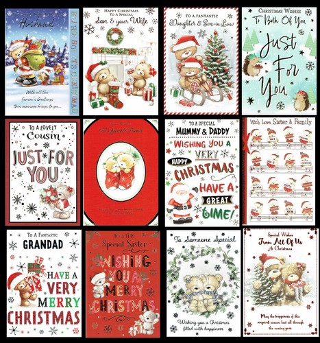 Christmas card friends - christmas,