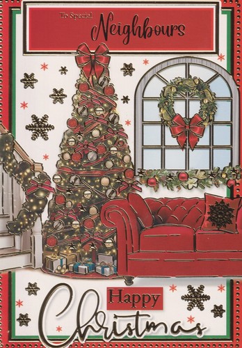 Neighbours christmas greeting - neighbours,