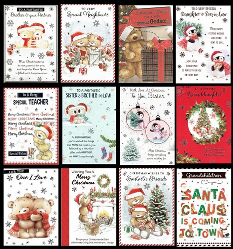 Christmas card friends - card,