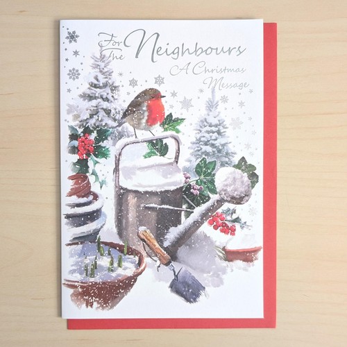 Neighbours christmas card - christmas,